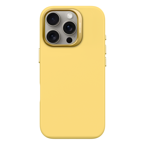 DECODED Silicone Case for iPhone 16 Pro - Yellow