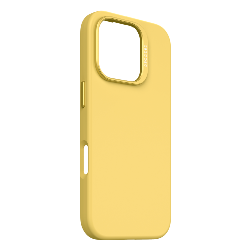 DECODED Silicone Case for iPhone 16 Pro Max - Yellow