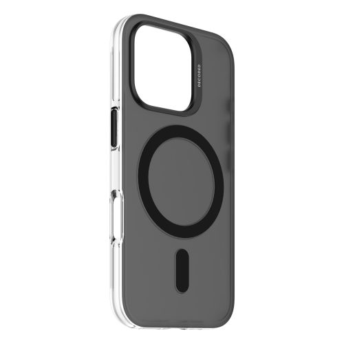 DECODED Transparent Case for iPhone 16 Pro - Frosted Black