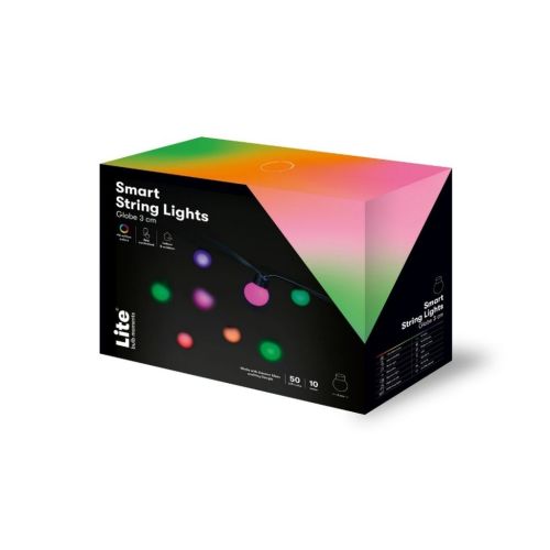 Lite bulb moments Smart Light Chain - Globe 3 cm