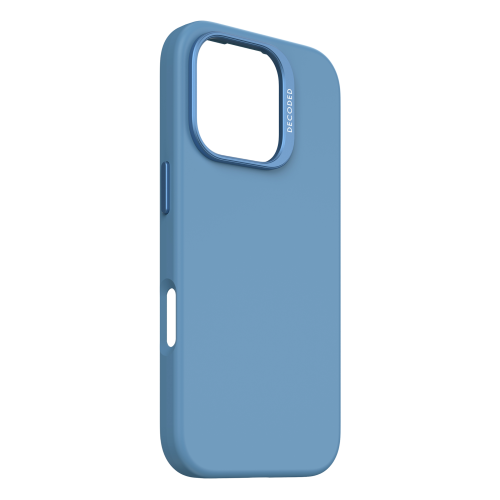 DECODED Silicone Case for iPhone 16 Pro Max - Light Blue