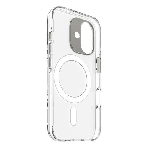 DECODED Transparent Case for iPhone 16 - Frosted White