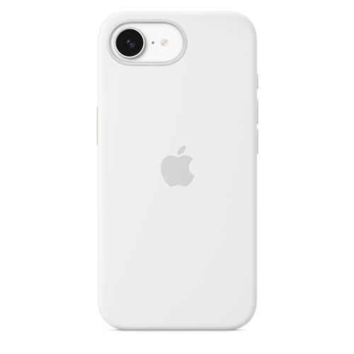 iPhone16e Silicone Case - White