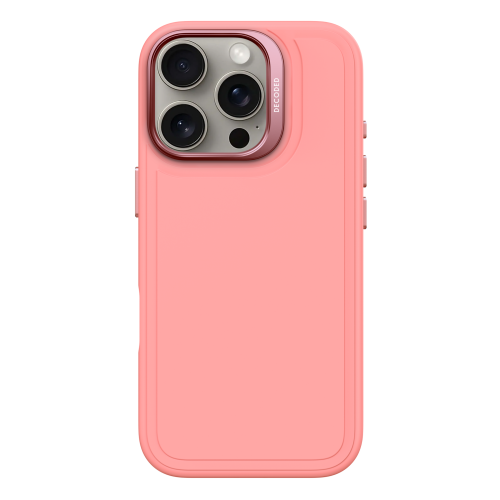 DECODED Silicone Stacks Case for iPhone 16 Pro Max - Pink