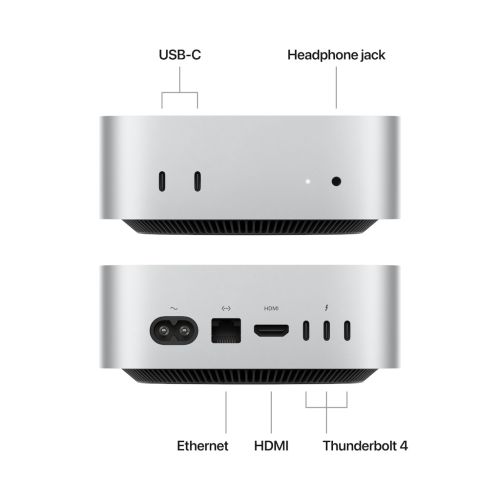 Mac mini Apple M4 10‑core CPU & 10‑core GPU 16GB/256GB SSD